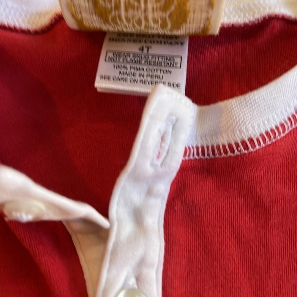 Beaufort bonnet company red henley pajama top